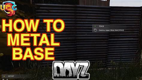 dayz how to put sheet metal on wall|DayZ fence kit recipe.